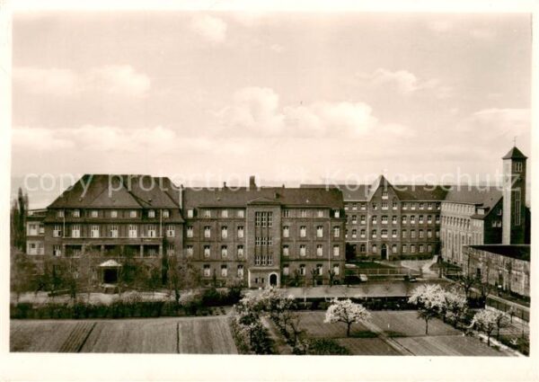Koblenz  Rhein Mutterhaus und Krankenhaus Marienhof der Schwestern vom Hl Geist