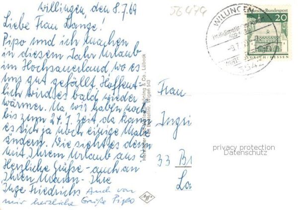 Willingen Sauerland Panorama Trinkhalle Kurgarten mit Kurhalle Wassertretbecken – Bild 2