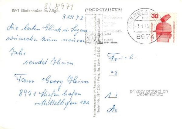 Stiefenhofen Fliegeraufnahme mit Kirche – Bild 2