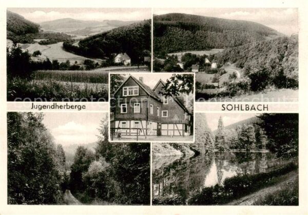 Sohlbach Netphen Jugendherberge Panorama Weiher