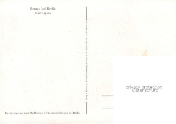 Bernau Berlin Mark Stadtwappen – Bild 2