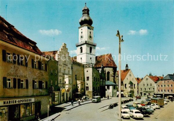 Cham  Oberpfalz Marktplatz