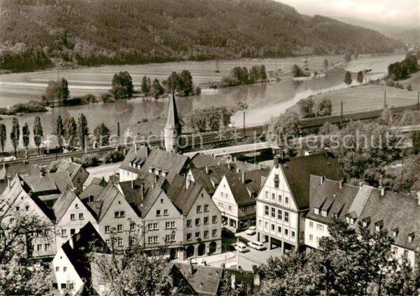 Gemuenden Main Blick von der Scherenburg