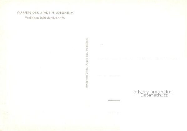 Hildesheim Wappen der Stadt – Bild 2