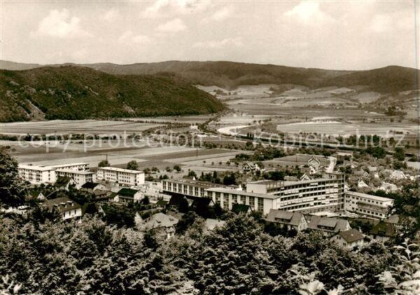 Bad Sooden-Allendorf Werra Sanatorium der BfA Fliegeraufnahme