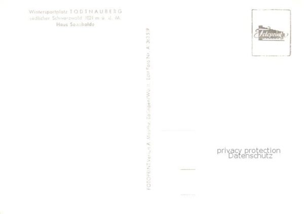 Todtnauberg Haus Sonnhalde – Bild 2