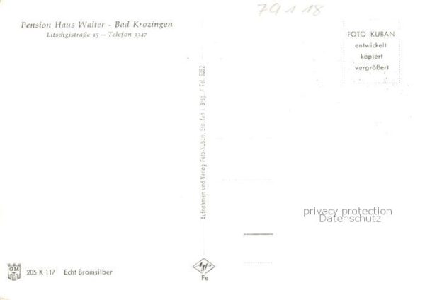 Bad Krozingen Pension Haus Walter Gastraeume – Bild 2