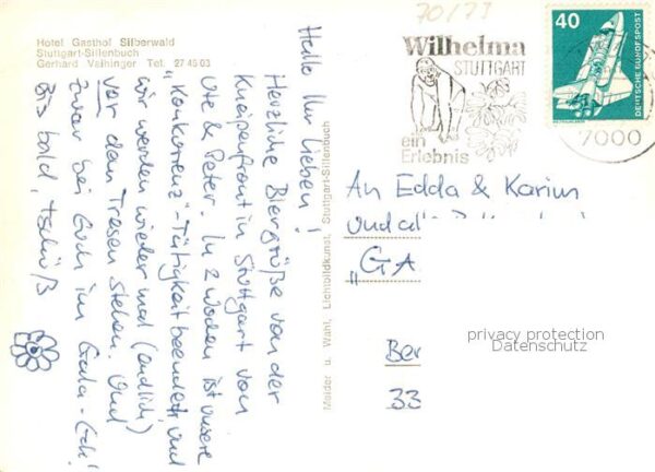 Sillenbuch Stuttgart Hotel Gasthof Silberwald – Bild 2