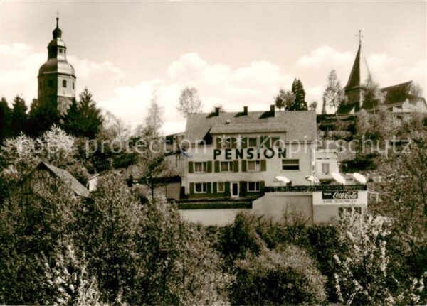 Michelbach Aarbergen Gaststaette Pension Schoenblick