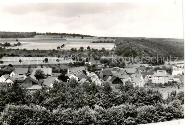 Morlesau Hammelburg Unterfranken Panorama