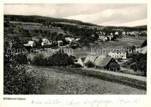 Wildensee Unterfranken Spessart Eschau Gasthaus Pension Zum Aubachtal