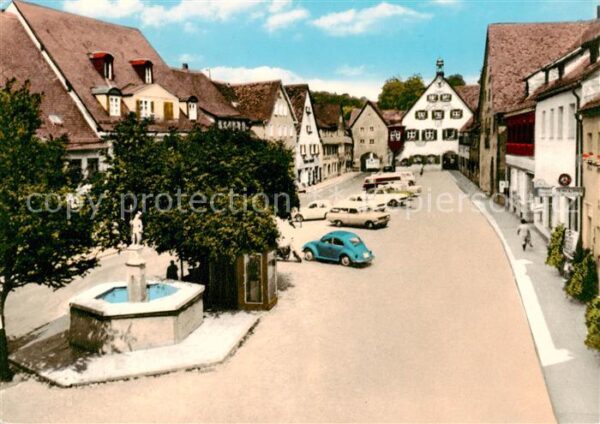 Graefenberg Oberfranken Marktplatz Brunnen
