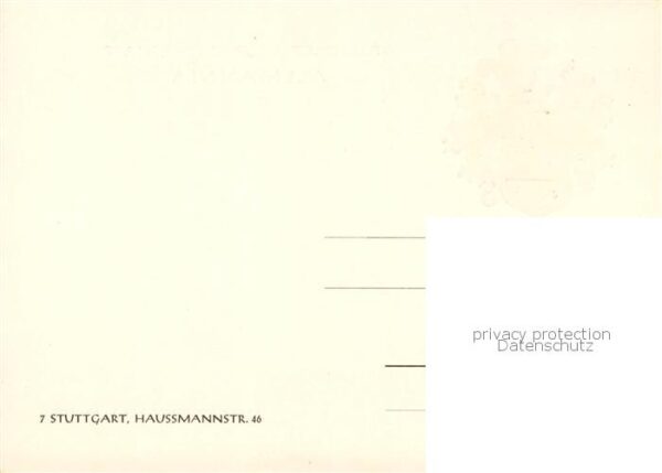 Stuttgart Burschenschaft Alemannia Wappen – Bild 2