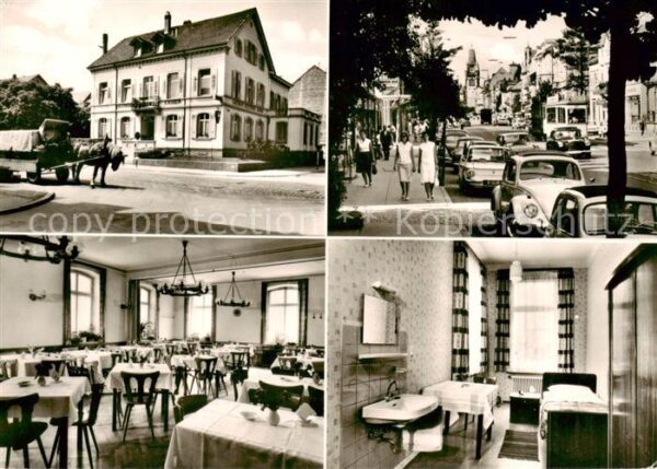 Freiburg Breisgau Gasthaus Deutscher Kaiser Bierkutsche Strassenpartie Gaststube