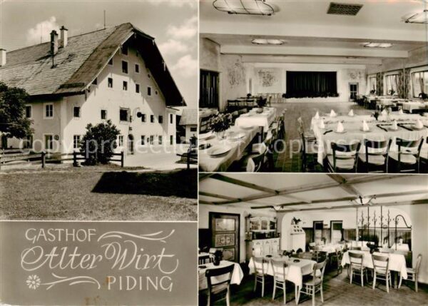 Piding Gasthof Alter Wirt Gastraeume