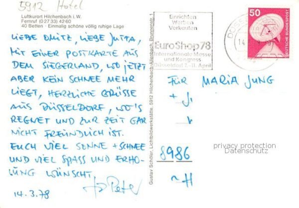 Hilchenbach Haus Am Sonnenhang Hotel Pension – Bild 2