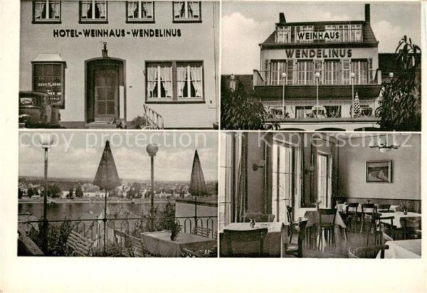 Pfaffendorf Koblenz Hotel Weinhaus Wendelinus Terrasse Gaststube