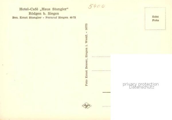 Roedgen Siegen Haus Stangier Hotel Cafe – Bild 2