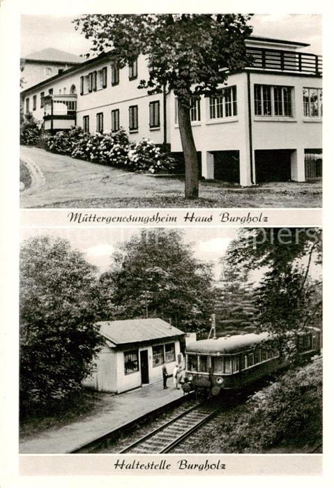 Elberfeld Wuppertal Muettergenesungsheim Haus Burgholz Haltestelle Burgholz