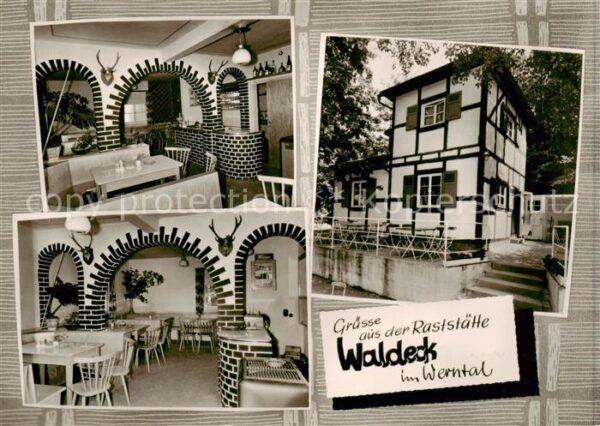 Goessenheim Raststaette Waldeck Gastraeume