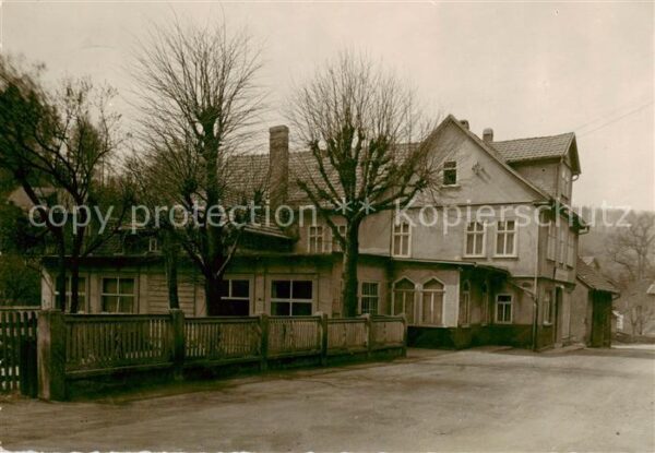 Bad Thal Ruhla FDGB Erholungsheim Haus Scharfenberg