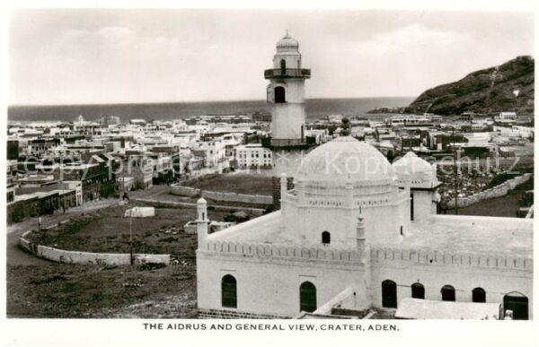 Aden Jemen The Aidrus and genereal view Crater