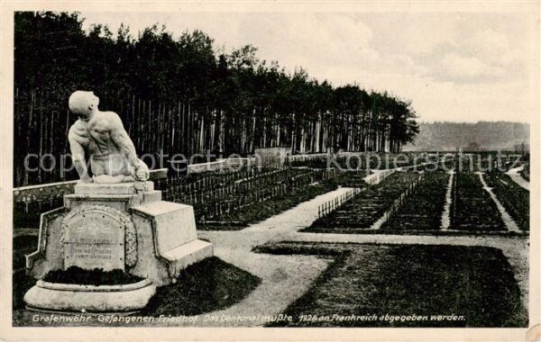 Grafenwoehr Gefangenen-Friedhof Denkmal