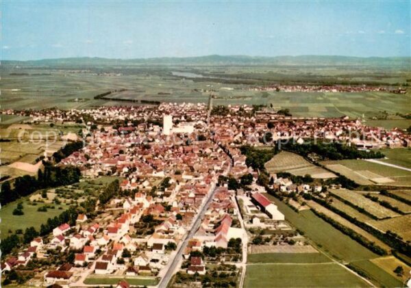 Osthofen Rheinhessen Fliegeraufnahme