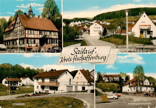 Sailauf Rathaus Ortspartien Kindergarten