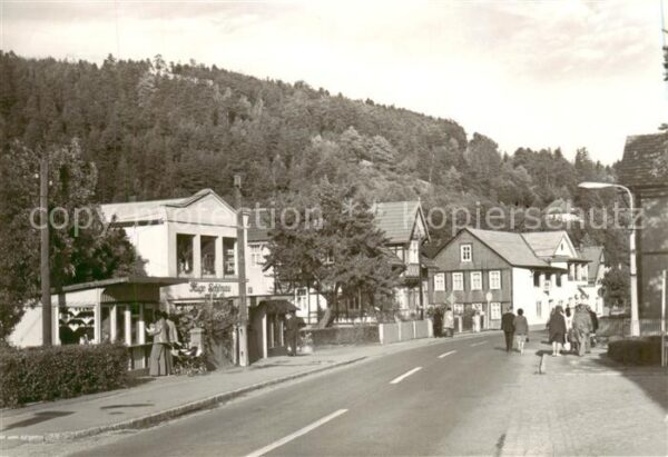 Sitzendorf Thueringen Hauptstrasse
