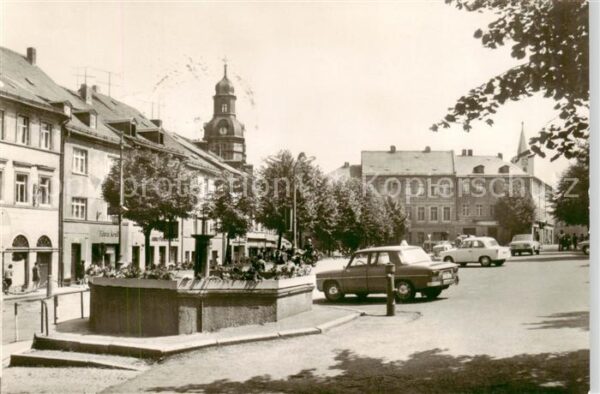 Schleiz Altmarkt Brunnen