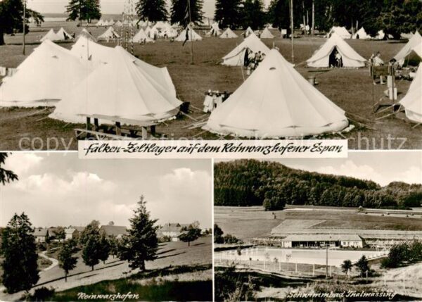Reinwarzhofen Mittelfranken Falken-Zeltlager auf dem Reinwarzhofener Espan Freib