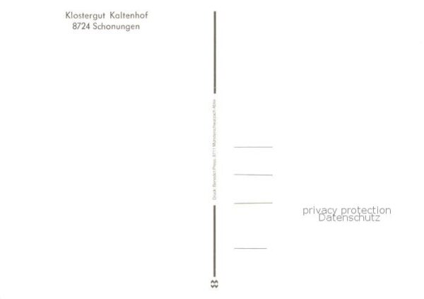 Schonungen Klostergut Kaltenhof – Bild 2