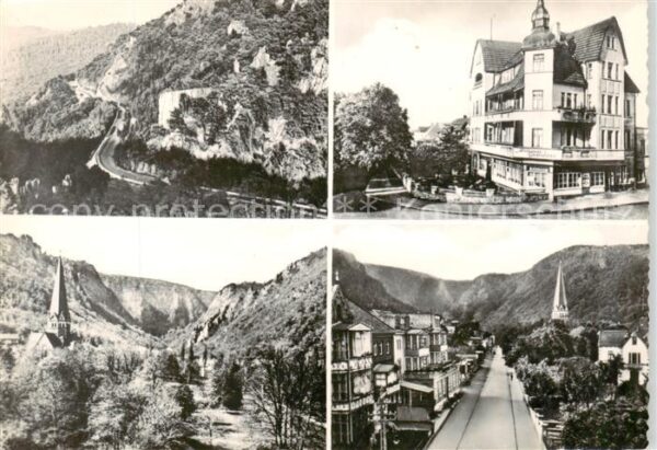 Thale Harz HO-Kommissions-Gaststaette Meissner Bodetal Handabzug