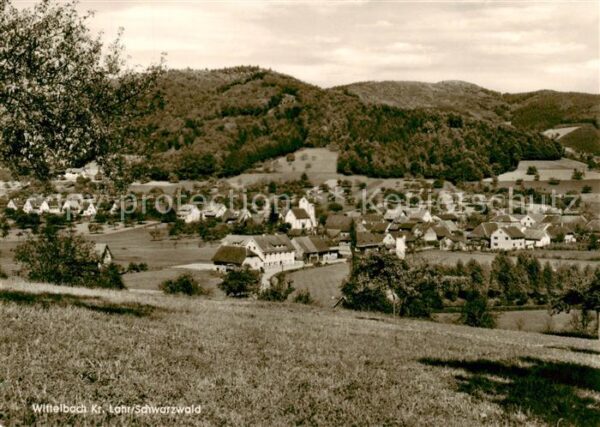 Wittelbach Panorama Ort im Schwarzwald