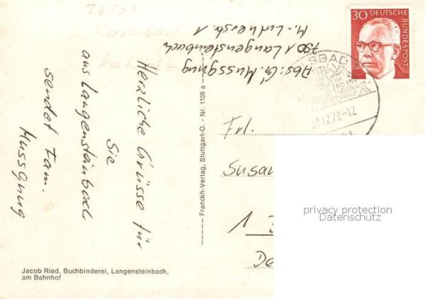 Langensteinbach Karlsbad Panorama Teilansicht Kirche Langensteinbacher Hoehe Bib – Bild 2