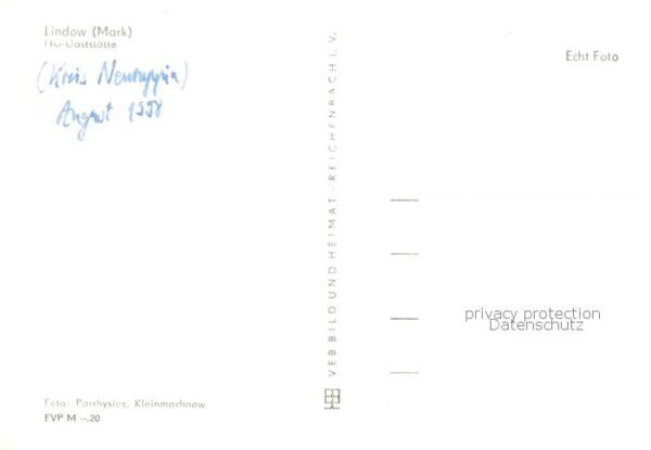 Lindow Mark HO-Gaststaette – Bild 2