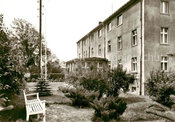 Lindow Mark Schulungs- und Erholungsheim des VEB Stahl- und Walzwerk Wilhelm Flo