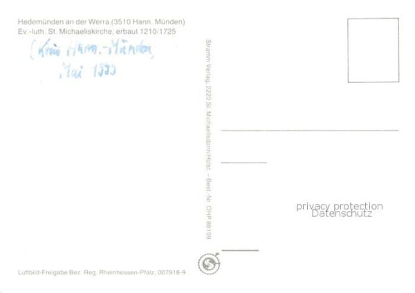 Hedemuenden Hannoversch-Muenden Ev.-luth. St. Michaeliskirche – Bild 2