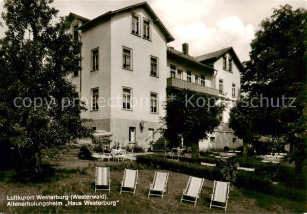 Westerburg Westerwald Luftkurort Altenerholungsheim Haus Westerburg