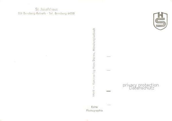 Refrath Bensberg Bergisch-Gladbach St. Josefshaus – Bild 2