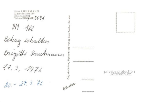 Riezlern Kleinwalsertal Vorarlberg Haus Fuhrmann Gaestehaus Pension Winterlandsc – Bild 2