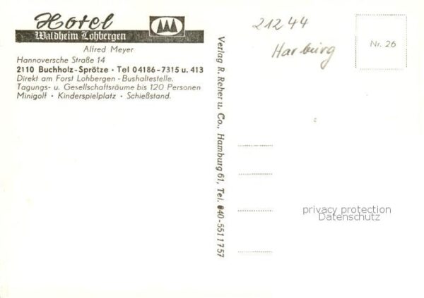 Sproetze Hotel Waldheim Lohbergen Restaurant Swimming Pool Minigolf – Bild 2