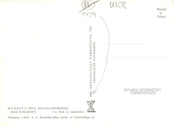 Morszcyn Morszyn Morschyn Lviv UA Dom Zdrojowy – Bild 2