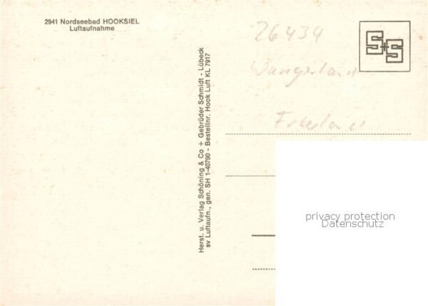 Hooksiel Nordseebad Fliegeraufnahme – Bild 2