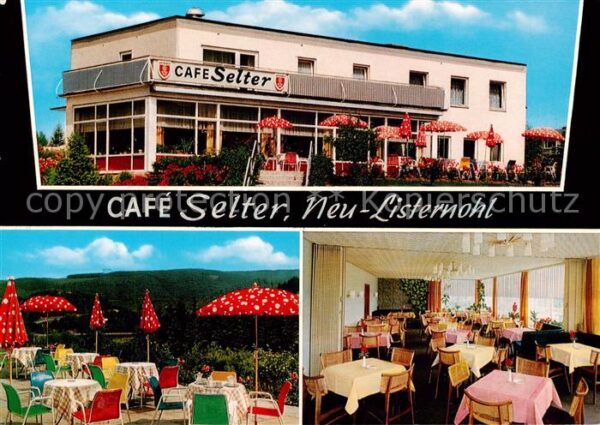 Neu-Listernohl Olsberg Cafe Selter Gastraum Terrasse