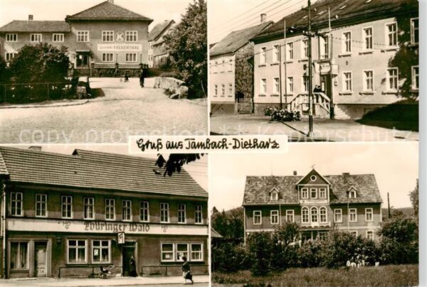 Tambach-Dietharz Konsum-Gaststaette Felsenthal Volkshaus Rat der Stadt HOG Thuer