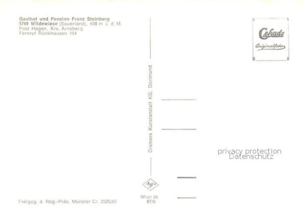 Wildewiese Gasthof Pension Steinberg – Bild 2