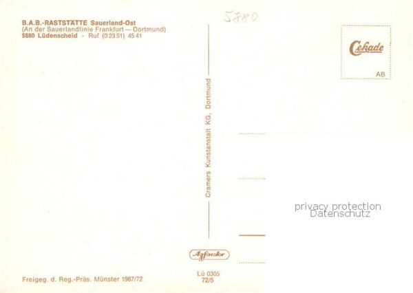 Luedenscheid BAB Raststaette Sauerland-Ost – Bild 2