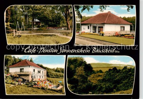 Bauscheid Cafe Pension Sonnenschein Landschaftspanorama